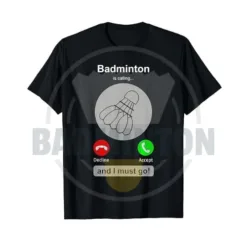 Funny Badminton Shirt Badminton